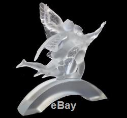 Stunning Lalique Crystal Figurine Eden Celebration 2000 Ltd Ed 99 Orig Box COA