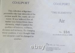 Superb 1st Quality Ltd. Edition Coalport Bone China'air' Figurine