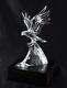 Swarovski 1995 Limited Edition Crystal Figurine Eagle With Stand #301/10000