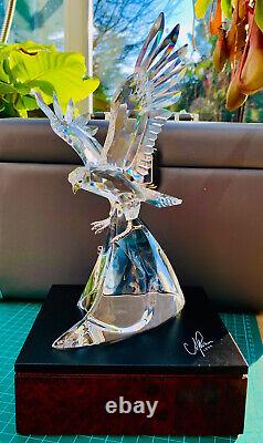 Swarovski 1995 Limited Edition Eagle 184872 Signed Adi Stocker Numbered Boxed