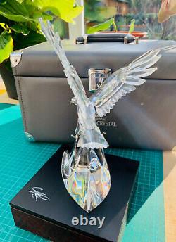 Swarovski 1995 Limited Edition Eagle 184872 Signed Adi Stocker Numbered Boxed