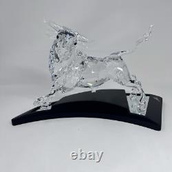 Swarovski Crystal 2004 Limited Edition Bull Figurine Sculpture 628483 MIB