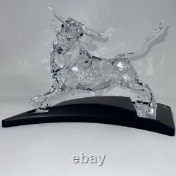 Swarovski Crystal 2004 Limited Edition Bull Figurine Sculpture 628483 MIB