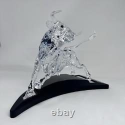 Swarovski Crystal 2004 Limited Edition Bull Figurine Sculpture 628483 MIB