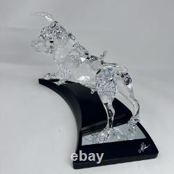 Swarovski Crystal 2004 Limited Edition Bull Figurine Sculpture 628483 MIB