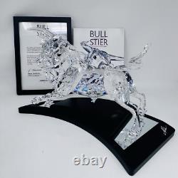 Swarovski Crystal 2004 Limited Edition Bull Figurine Sculpture 628483 MIB