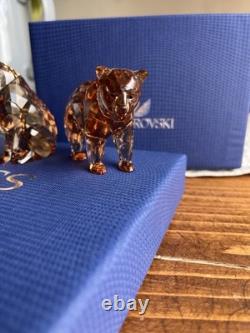 Swarovski Crystal Adorable Bear Cubs 5236593 Retired Scs 2017 Bnib Free Post