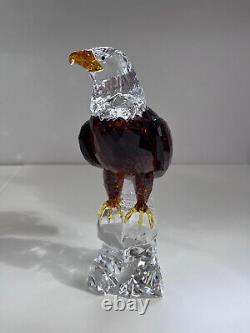 Swarovski Crystal Bald Eagle 2011 Ornament Ltd Edition- 104276 -mint Condition