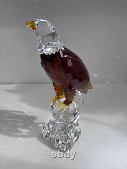 Swarovski Crystal Bald Eagle 2011 Ornament Ltd Edition- 104276 -mint Condition