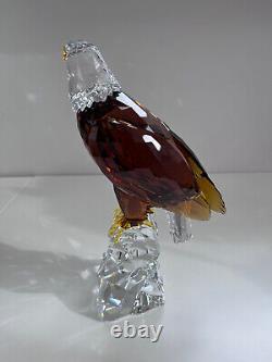 Swarovski Crystal Bald Eagle 2011 Ornament Ltd Edition- 104276 -mint Condition