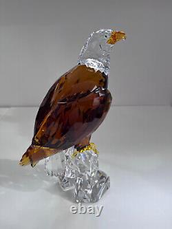 Swarovski Crystal Bald Eagle 2011 Ornament Ltd Edition- 104276 -mint Condition