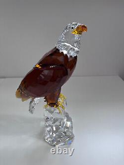 Swarovski Crystal Bald Eagle 2011 Ornament Ltd Edition- 104276 -mint Condition