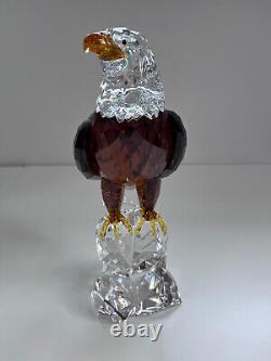 Swarovski Crystal Bald Eagle 2011 Ornament Ltd Edition- 104276 -mint Condition