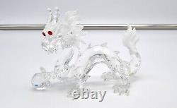 Swarovski Crystal Dragon 208398 Fabulous Creatures 1997 with Display Stand