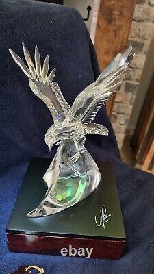 Swarovski Crystal Eagle, rare 1995 members collectors piece Retired