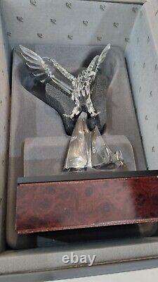 Swarovski Crystal Eagle, rare 1995 members collectors piece Retired