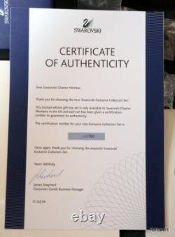 Swarovski Crystal Exclusive Collectors Set Anna 2004 limited edition No. 13/700