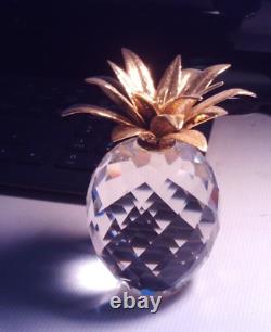Swarovski Crystal Figurine Large Pineapple 7507 105001 Excellent Condition Rare