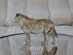 Swarovski Crystal Figurine Limited Edition SCS Gray Wolf 5428544