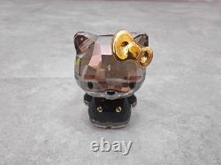 Swarovski Crystal Hello Kitty Gold Bow Figurine Limited Edition 1142931