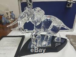 Swarovski Crystal Limited Edition 2006 Elephant 854407 Boxed With Certificate