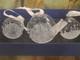 Swarovski Crystal Limited Edition Christmas Ball Present Ornament Set Of 3 2017