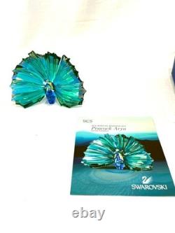 Swarovski Crystal SCS 2015 Annual Edn. ARYA Peacock, 5063694, Box and Outer