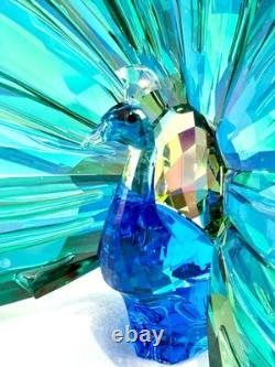 Swarovski Crystal SCS 2015 Annual Edn. ARYA Peacock, 5063694, Box and Outer