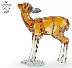 Swarovski Crystal Scs Fawn Figurine New 5493978 Rare 2020 Deer Retired USA