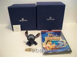 Swarovski Disney 2012 Limited Edition Stitch + 2 Disc Movie Set 1096800 Bnib