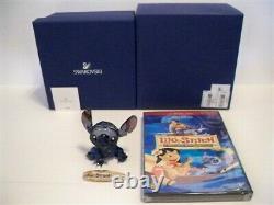 Swarovski Disney 2012 Limited Edition Stitch + 2 Disc Movie Set 1096800 Bnib