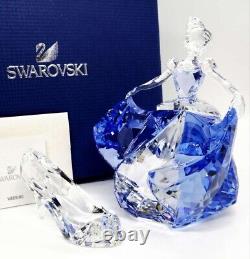 Swarovski Disney Cinderella with glass slipper Figurine Set 2015 Limited Edition