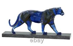 Swarovski Limited Edition Blue Leopard Only 1000 Pieces Worldwide