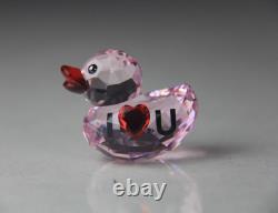 Swarovski Limited Edition Figurine 5136424 Happy Duck I LOVE U! With Box Rare