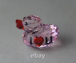 Swarovski Limited Edition Figurine 5136424 Happy Duck I LOVE U! With Box Rare