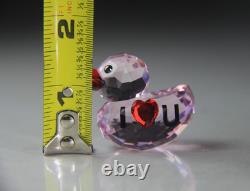 Swarovski Limited Edition Figurine 5136424 Happy Duck I LOVE U! With Box Rare
