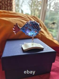 Swarovski Pufferfish Paradise Cleona Limited Edition Crystal Figurine In Box Swarovski Pufferfish Paradise Cleona Limited Edition Crystal Figurine In Box