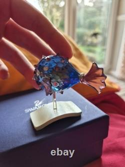 Swarovski Pufferfish Paradise Cleona Limited Edition Crystal Figurine In Box