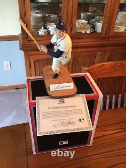 Ted Williams Boston Red Sox Autographed Gartlan Limited Edition Figurine #2444