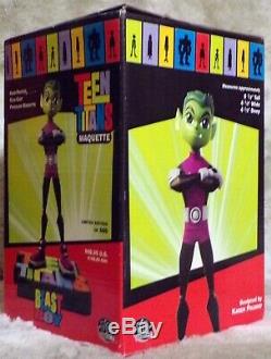 Teen Titans BEAST BOY Limited Edition Maquette #190/600 w COA DC Direct MIB