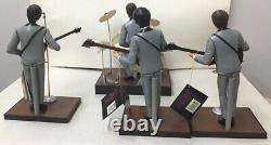 The Beatles Figurine Set Hamilton 1991 Collectible Limited Edition Rare