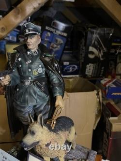 The Collectors Showcase Obersturmbannführer 1/9 Military Figurine with Dog 2008