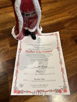 The First Royal Worcester Father Christmas Limited Edition Figurine
