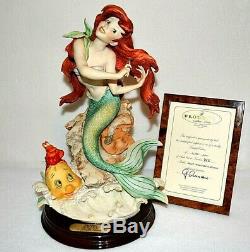 The Little Mermaid Figurine Armani Limited Edition Of 1500 Statue Disney