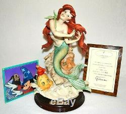 The Little Mermaid Figurine Armani Limited Edition Of 1500 Statue Disney