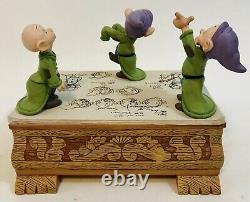 The Making Of Dopey Disney Dopey Limited Edition Jewelry Box With Figurines Mint