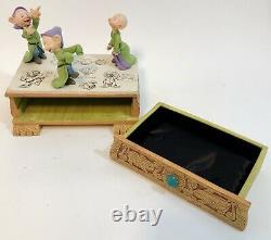 The Making Of Dopey Disney Dopey Limited Edition Jewelry Box With Figurines Mint