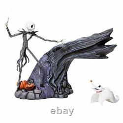 The Nightmare Before Christmas Jack and Zero Playing Fetch Levitation Figures