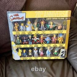 The Simpsons 20th Anniversary Limited Edition Figurine Collection 21 Piece