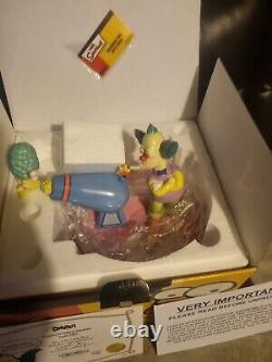 The Simpsons Coalport Figurine Side Show Mel Gets Fired Limited Edition BNIB